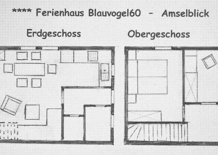 ****fh Blauvogel 60 Harz Ferienhaus